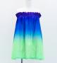 Hula Blouse & Pa'u Set-Up / Luxury Collection / Light Green & Purple / J3098lgrpu