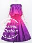 Hula Blouse & Pa'u Set-Up / Luxury Collection / Pink & Purple / J3098pipu