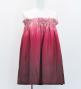 Hula Blouse & Pa'u Set-Up / Luxury Collection / Wine & Light Pink / J3098wilpi