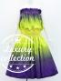 Hula Blouse & Pa'u Set-Up / Luxury Collection / Yellow & Purple / J3098yepu