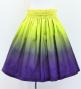 Hula Blouse & Pa'u Set-Up / Luxury Collection / Yellow & Purple / J3098yepu