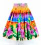 Hula Shantung Tube Top & Pa'u Set-Up with Hibiscus Print / Luxury Collection / J3099-3