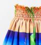 Hula Shantung Tube Top & Pa'u Set-Up with Hibiscus Print / Luxury Collection / J3099-5