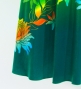 Hula One Shoulder Flare sleeve Long Dress with Velvet / Luxury Collection / Light Green & Green / J3102lgrgr