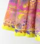 Hula Shantung Pa'u Skirt with Hawaiian Quilt Print / Luxury Collection / J3149-1