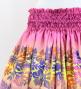 Hula Shantung Pa'u Skirt with Hawaiian Quilt Print / Luxury Collection / J3149-1