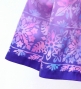 Hula Shantung Pa'u Skirt with Hawaiian Quilt Print / Luxury Collection / J3149-2