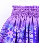 Hula Shantung Pa'u Skirt with Hawaiian Quilt Print / Luxury Collection / J3149-2