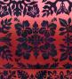 Hula Shantung Pa'u Skirt with Hawaiian Quilt Print / Luxury Collection / J3149-3