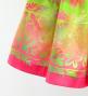Hula Shantung Pa'u Skirt with Hawaiian Quilt Print / Luxury Collection / J3149-5