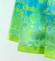 Hula Shantung Pa'u Skirt with Hawaiian Quilt Print / Luxury Collection / J3149-7