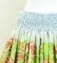 Hula Shantung Pa'u Skirt with Hawaiian Quilt Print / Luxury Collection / J3149-8