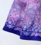 Hula Blouse & Pa'u Set-Up with Hawaiian Quilt Print / Luxury Collection / J3150-2