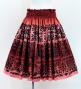 Hula Blouse & Pa'u Set-Up with Hawaiian Quilt Print / Luxury Collection / J3150-3