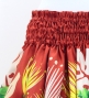 Hula Blouse & Pa'u Set-Up with Lehua Print / Luxury Collection / J3155rdbe