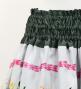 Hula Double Shantung Pa'u Skirt with Hibiscus Print / Luxury Collection / Black / J3156bk