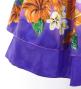 Hula Blouse &  Double Pa'u Set-Up with Hibiscus Print / Luxury Collection / J3157pu