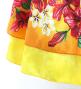 Hula Blouse &  Double Pa'u Set-Up with Hibiscus Print / Luxury Collection / J3157ye