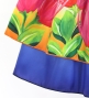 Hula Double Shantung Pa'u Skirt with Lehua Print / Luxury Collection / J3163-3