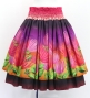 Hula Double Shantung Pa'u Skirt with Lehua Print / Luxury Collection / J3163-6
