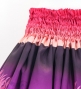 Hula Double Shantung Pa'u Skirt with Lehua Print / Luxury Collection / J3163-6