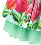 Hula Blouse & Double Pa'u Set-Up with Lehua Print / Luxury Collection / J3164-1