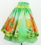 Hula Blouse & Double Pa'u Set-Up with Lehua Print / Luxury Collection / J3164-4