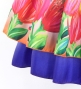 Hula Blouse & Double Pa'u Set-Up with Lehua Print / Luxury Collection / J3164-5