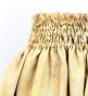 Hula Shantung Pa'u Skirt with Musical instrument & Kahiko Print / Luxury Collection / Beige / J3165be