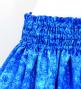 Hula Blouse & Pa'u Set-Up with Musical instrument & Kahiko Print / Luxury Collection / Blue / J3166bl