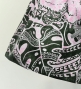 Hula Blouse & Pa'u Set-Up with Musical instrument & Kahiko Print / Luxury Collection / Pink / J3166pi