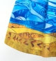 Hula Blouse & Pa'u Set-Up with Kahiko & Sea Print / Luxury Collection / J3168bl