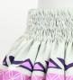 Hula Shantung Pa'u Skirt with Moana Kahiko Print / Luxury Collection / J3173-5