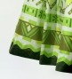 Hula Shantung Pa'u Skirt with Moana Kahiko Print / Luxury Collection / J3173-8
