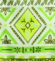 Hula Shantung Pa'u Skirt with Moana Kahiko Print / Luxury Collection / J3173-8
