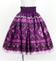 Hula Blouse & Pa'u Set-Up with Moana Kahiko Print / Luxury Collection / J3174-2