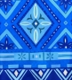 Hula Blouse & Pa'u Set-Up with Moana Kahiko Print / Luxury Collection / J3174-3