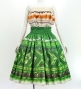 Hula Blouse & Pa'u Set-Up with Moana Kahiko Print / Luxury Collection / J3174-4
