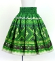 Hula Blouse & Pa'u Set-Up with Moana Kahiko Print / Luxury Collection / J3174-4