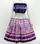 Hula Blouse & Pa'u Set-Up with Moana Kahiko Print / Luxury Collection / J3174-5