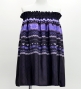 Hula Blouse & Pa'u Set-Up with Moana Kahiko Print / Luxury Collection / J3174-5
