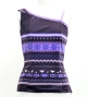 Hula Blouse & Pa'u Set-Up with Moana Kahiko Print / Luxury Collection / J3174-5