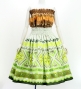 Hula Blouse & Pa'u Set-Up with Moana Kahiko Print / Luxury Collection / J3174-8