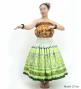 Hula Blouse & Pa'u Set-Up with Moana Kahiko Print / Luxury Collection / J3174-8