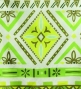 Hula Blouse & Pa'u Set-Up with Moana Kahiko Print / Luxury Collection / J3174-8