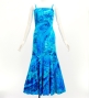 Hula Long Multi Way Dress with Velvet & Koshibo / Luxury Collection / Light Blue / J3175lbl