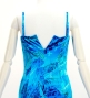 Hula Long Multi Way Dress with Velvet & Koshibo / Luxury Collection / Light Blue / J3175lbl