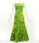 Hula Long Multi Way Dress with Velvet & Koshibo / Luxury Collection / Light Green / J3175lgr