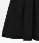 Hula Solid Shantung Pa'u Skirt / Luxury Collection / Black / J3177bk