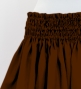 Hula Solid Shantung Pa'u Skirt / Luxury Collection / Brown / J3177br